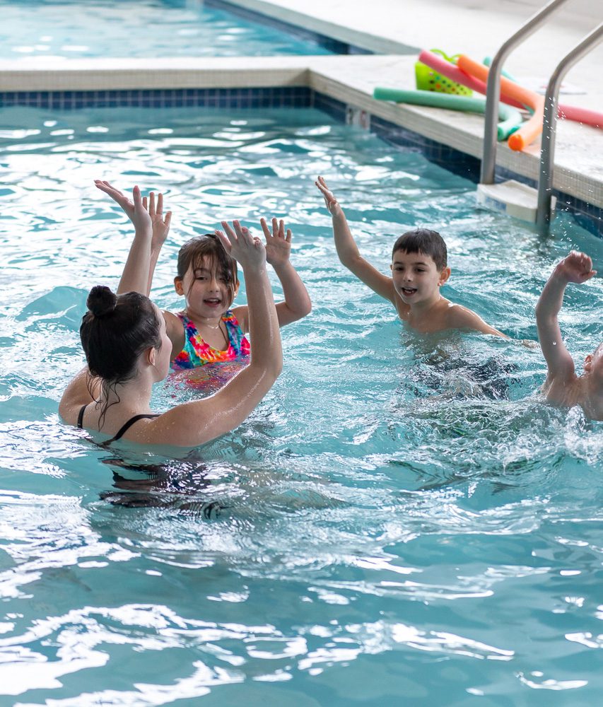 Family swimming fun at Londonderry gym kids and family pool activities