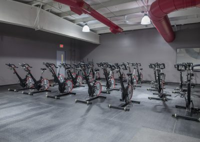 Indoor Spin Bikes at Workout Club in Londonderry
