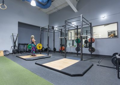 Squat Racks and Heavy Liftying at Workout Club in Londonderry