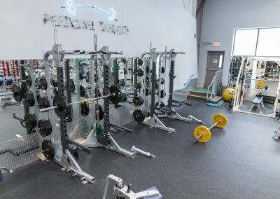 Squat Racks at Workout Club in Londonderry