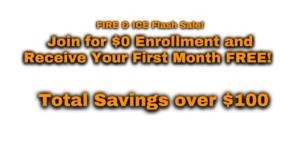 January EOM offer Fire & Ice Sale join for $0 get 1 month free